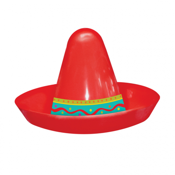 Mexican Sombrero Multi-Pack Plastic 