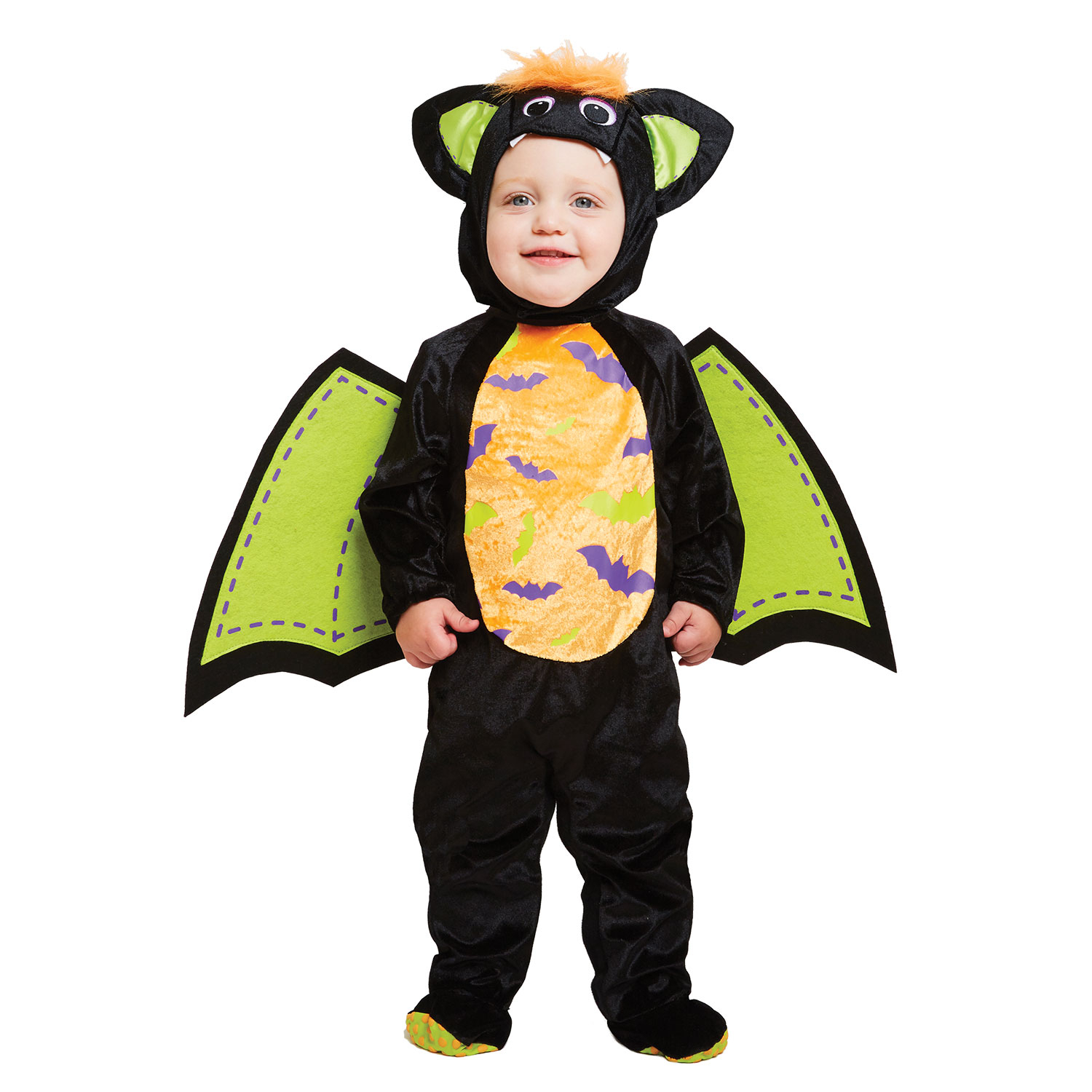Childs Iddy Biddy Bat Fancy Dress Halloween Costume Childs Iddy Biddy Bat Fancy Dress Halloween Costume