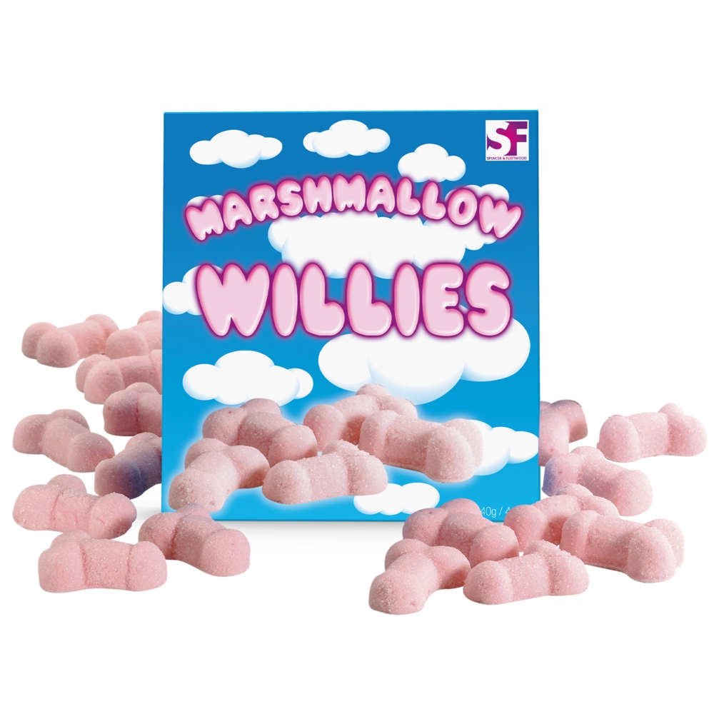 Marshmallow Willies Novelty Sweets Let's Party